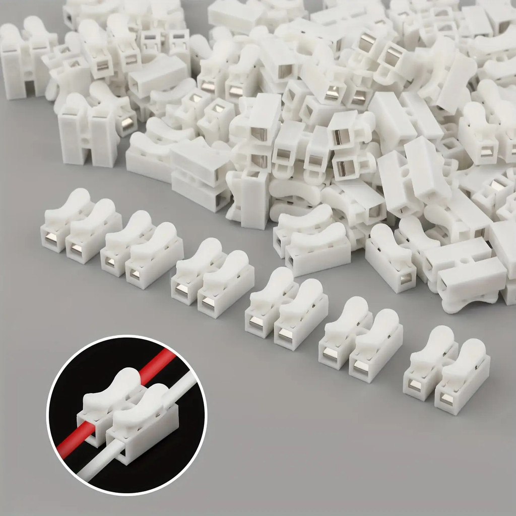 Push Type Quick Cable Connector 50 Pieces, Industrial Electrical Butt ...