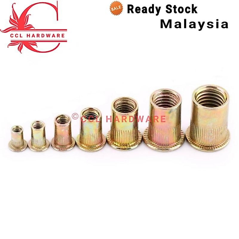 M4 - M12 Metric Threaded Blind Rivet Nut Insert M3 M4 M5 M6 M8 M10 M12 ...