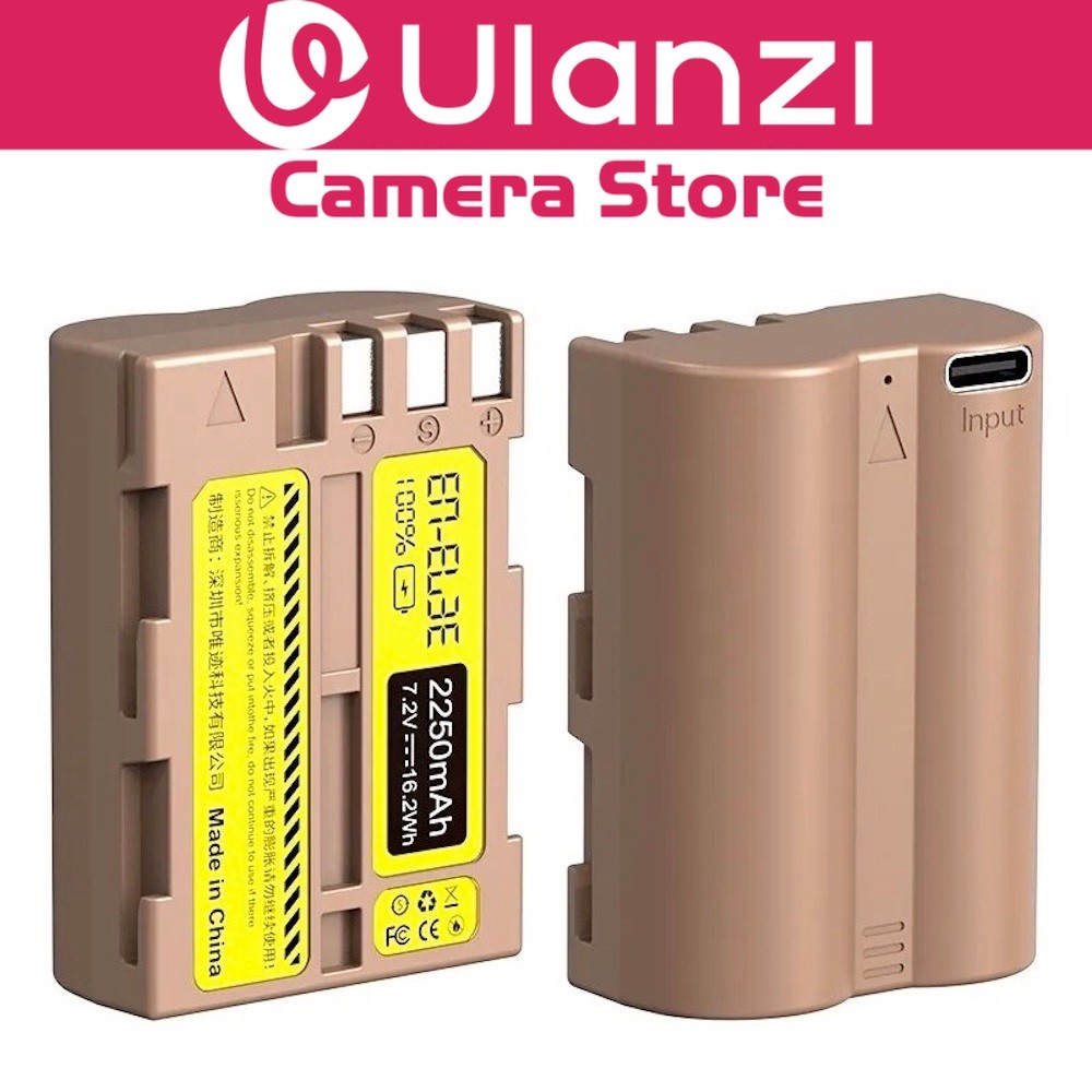 Pickle Power 2Pcs EN-EL3E Akku mit Dual USB Ladegerät für Nikon D700