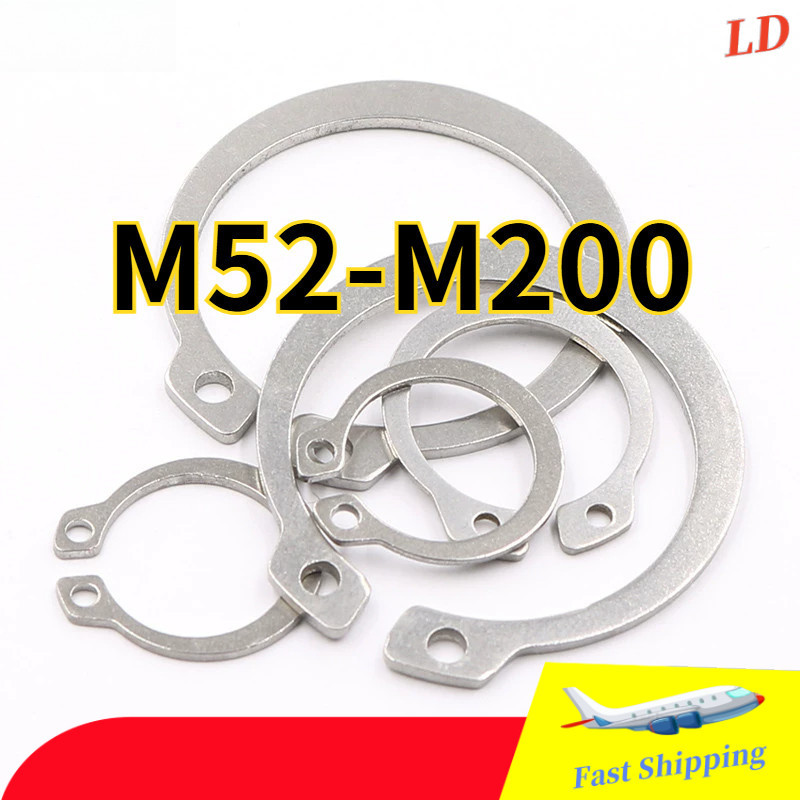 【304 Stainless Steel】External Circlip Retaining Ring | Shaft Mount for ...