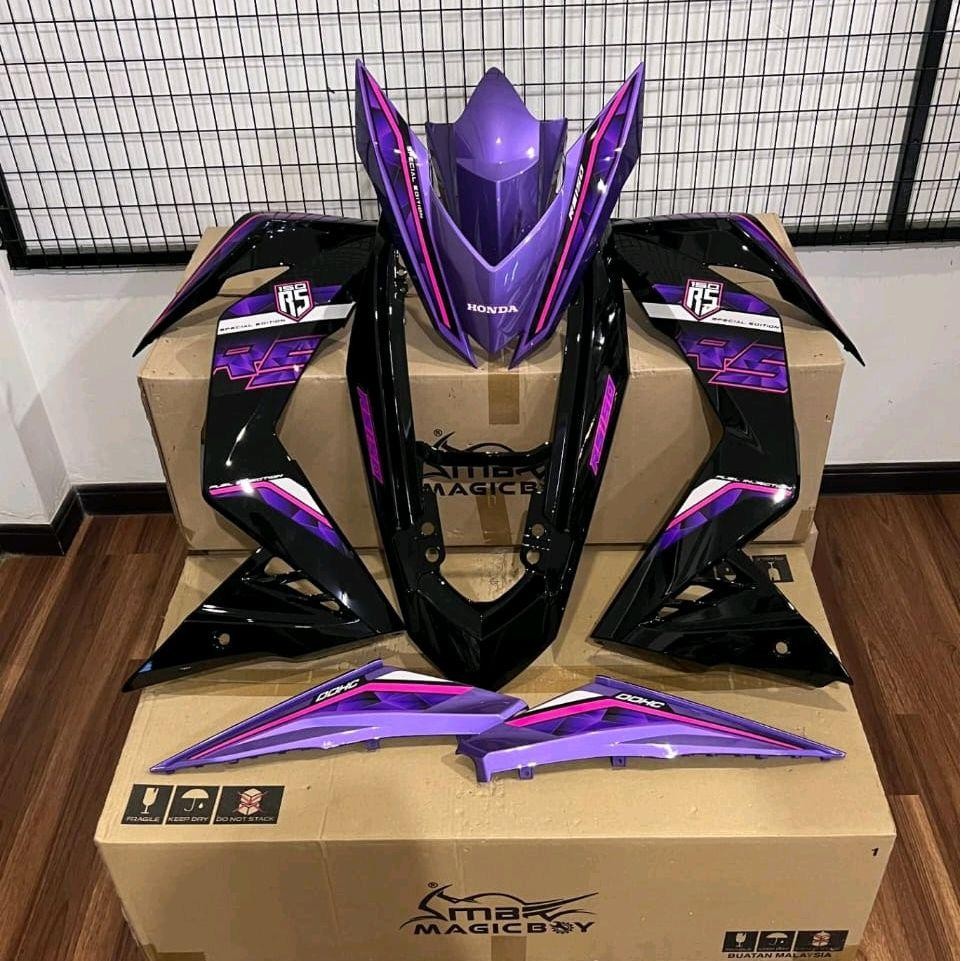 Body Cover Set RS150 MY25-SE (31) BPM1 | BLACK ROYAL PURPLE MAGIC BOY ...