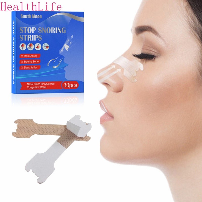 Nose Nasal Strips To Reduce Snoring Anti-snoring and Relieve Nose ...
