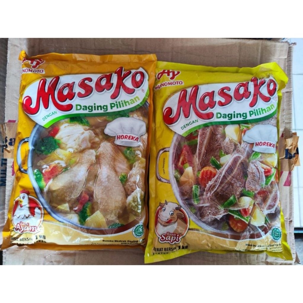 Masako Dengan Daging Pilihan kemasan Pouch/Renteng. | Shopee Malaysia
