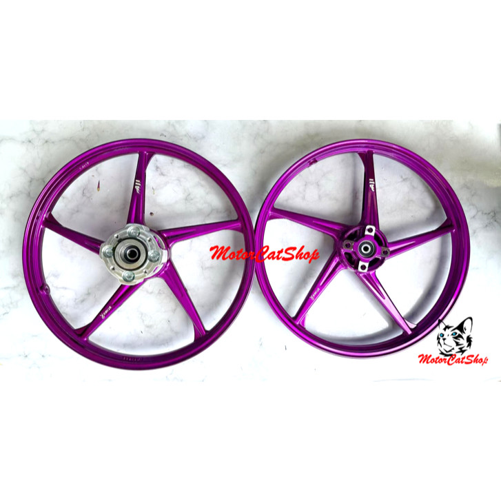 Sport Rim AJI RACING G500 Custom (PURPLE) Y125 / Y15ZR / LC135 5S ...