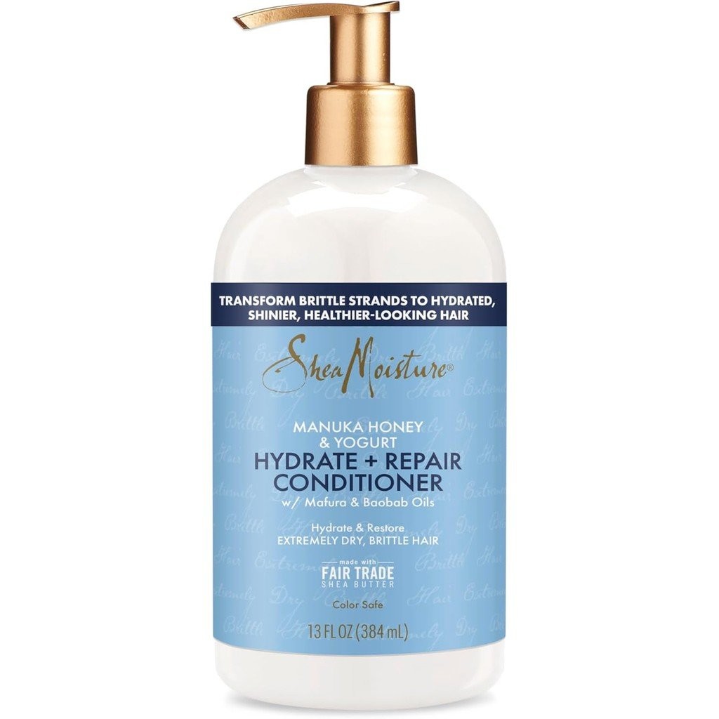 Perapi SheaMoisture Hidrat & Pembaikan untuk Rambut Rosak Manuka Honey ...
