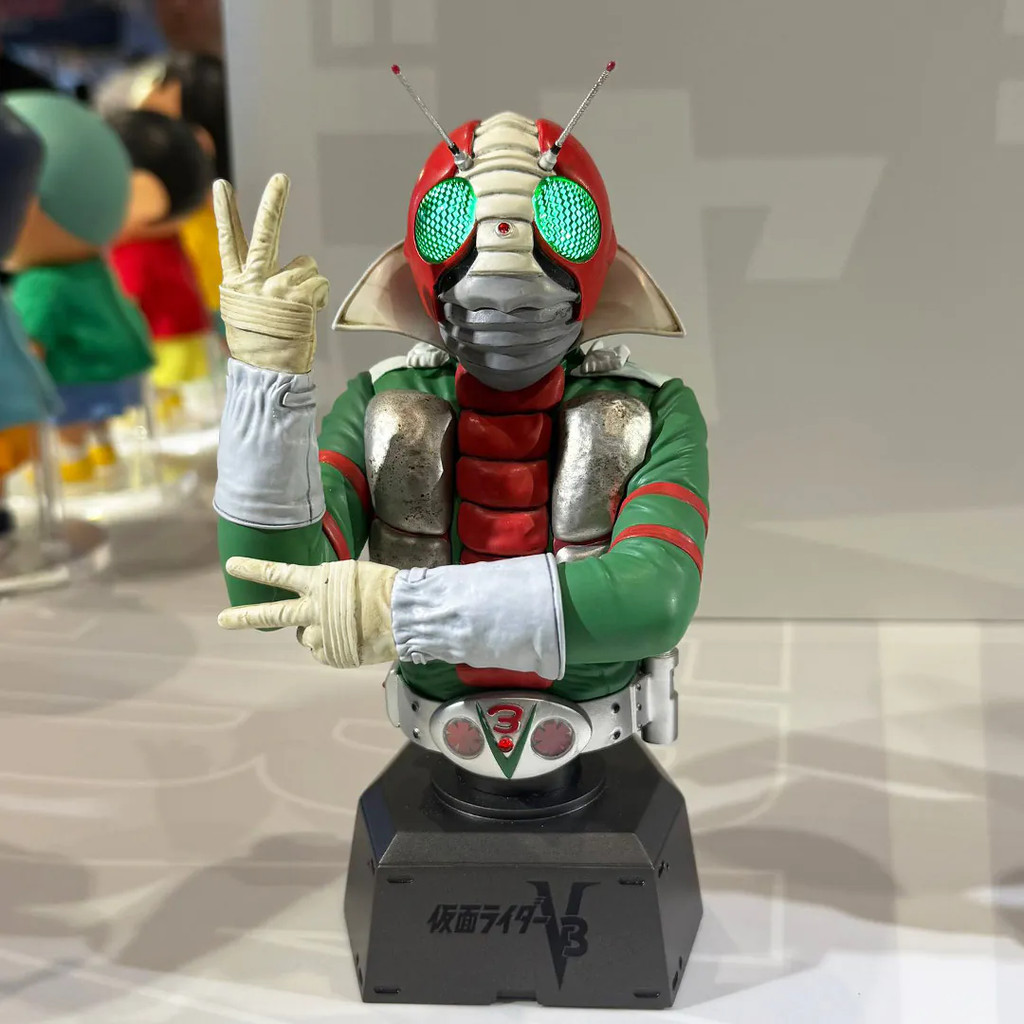 Toy Gallery - 18cm Kamen Rider V3 Half Body Statue | Shopee Malaysia