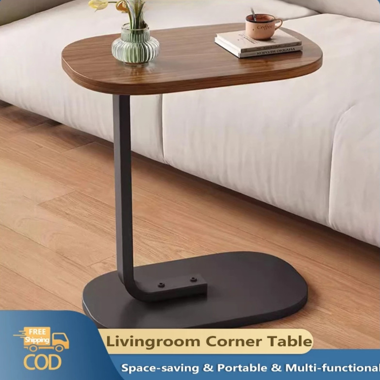 Simple Wood Bedside Table Coffee Table Small Corner Tea Table Modern ...