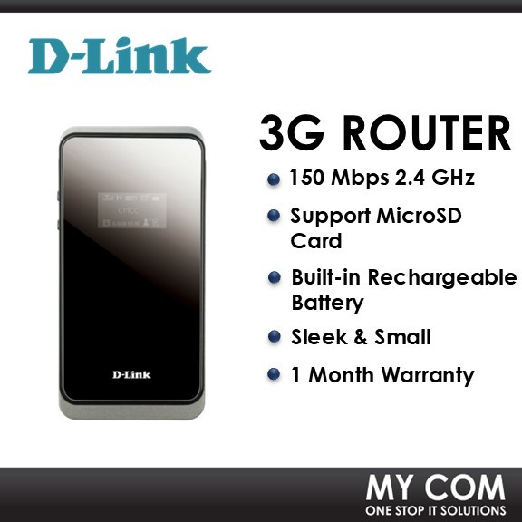 D-Link DWR-730 Mobile Wi-Fi Hotspot 21 Mbps HSPA + Mobile Ruoter Built ...