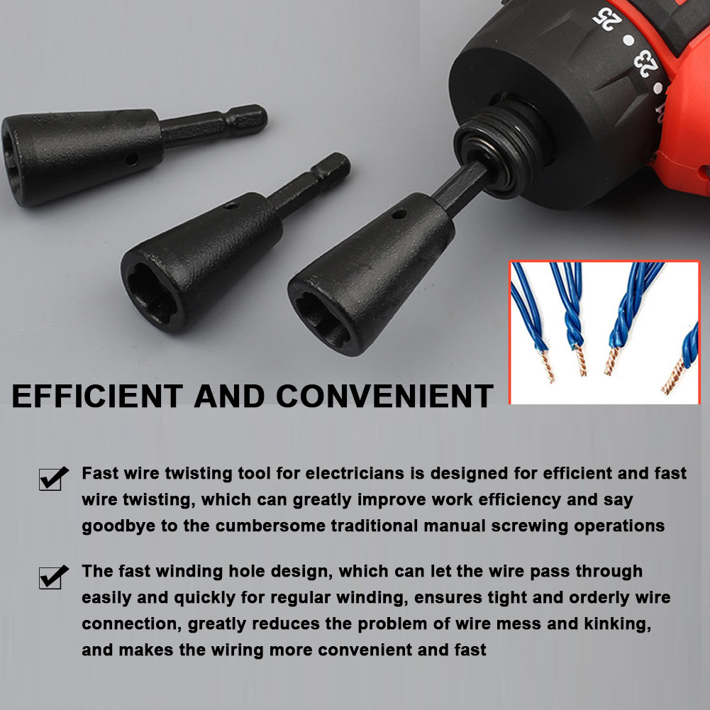 Electrician Wire Twisters Wiring Connector Terminal Quick Automatic ...
