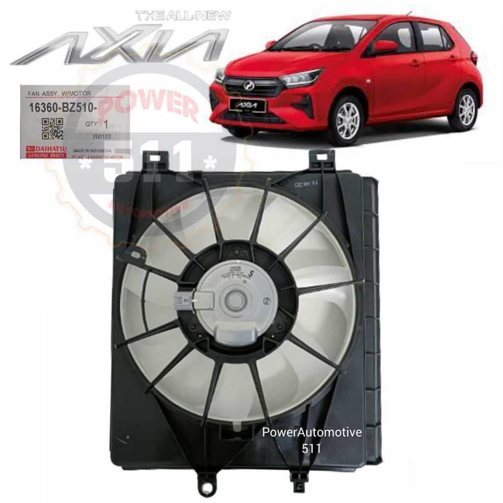 ( ORIGINAL ) Perodua Axia 2023 Radiator Fan Guard / Fan Frame / Fan ...
