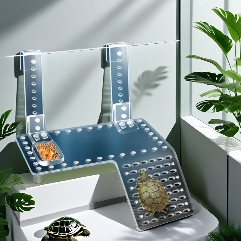Hook Type Turtle Drying Platform Climbing Platform Turtle Tank Wall ...