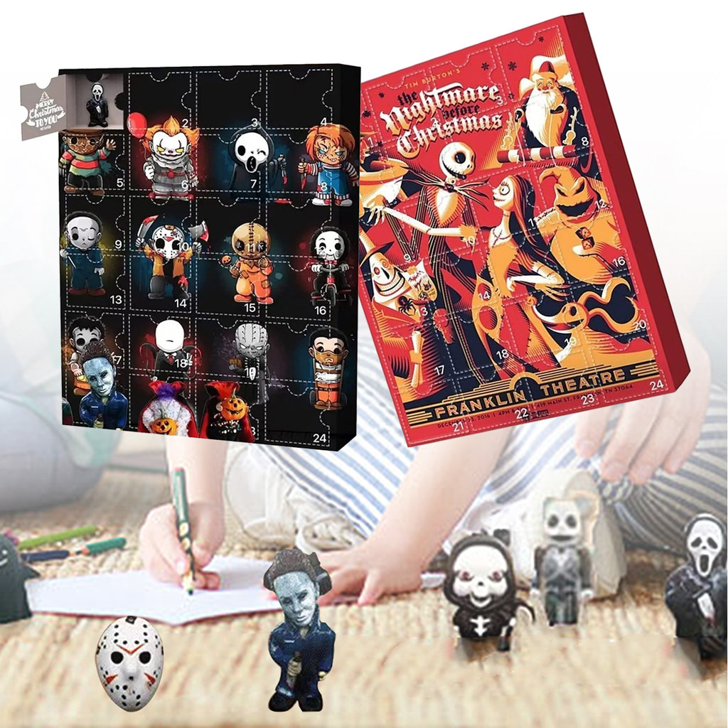 Halloween Doll Advent Calendar Contains 24 Resin Gifts, Halloween ...