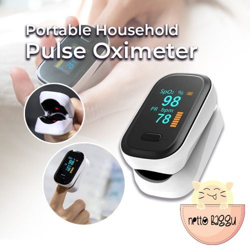 [READY STOCK Portable Finger Oximeter SpO2 Pulse Rate Monitor with Fast ...