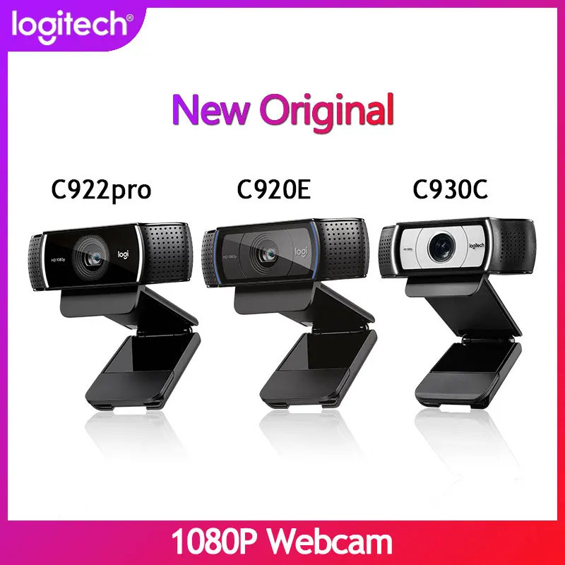 Logitech Penuh Hd C922 C920e C930c 1080p Webcam Autofokus Cam Skrin ...