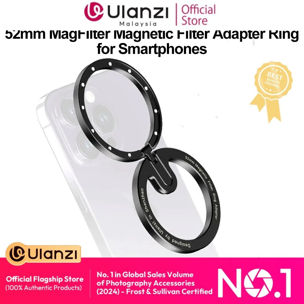Ulanzi HP-013 52mm MagFilter Magnetic Filter Adapter Ring for ...