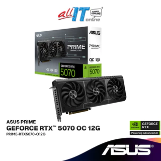 ASUS PRIME GeForce RTX 5070 OC 12GB GDDR7 Graphics Card | PRIME-RTX5070-O12G