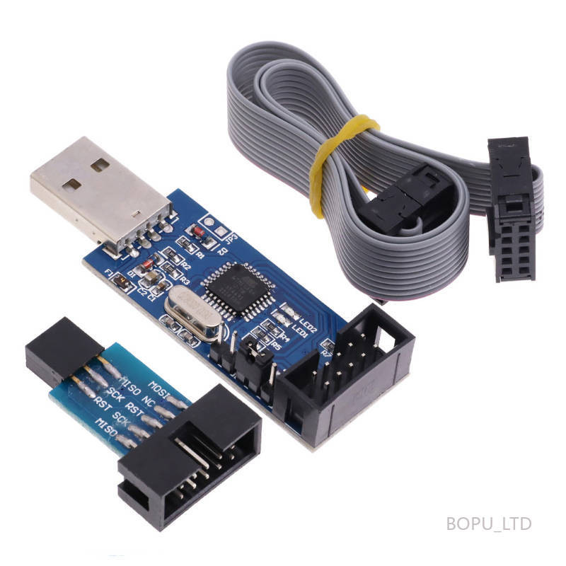 SBASP USB AVR Programmer for USB ASP USBISP ISP Bootloader NEW+ 1PC ...