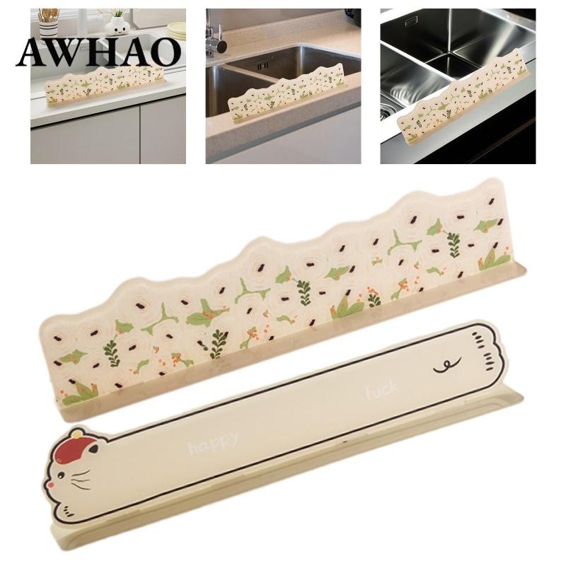 [AWHAO] Kitchen Sink Splash Guard,splash Protector,sink Water Splash ...