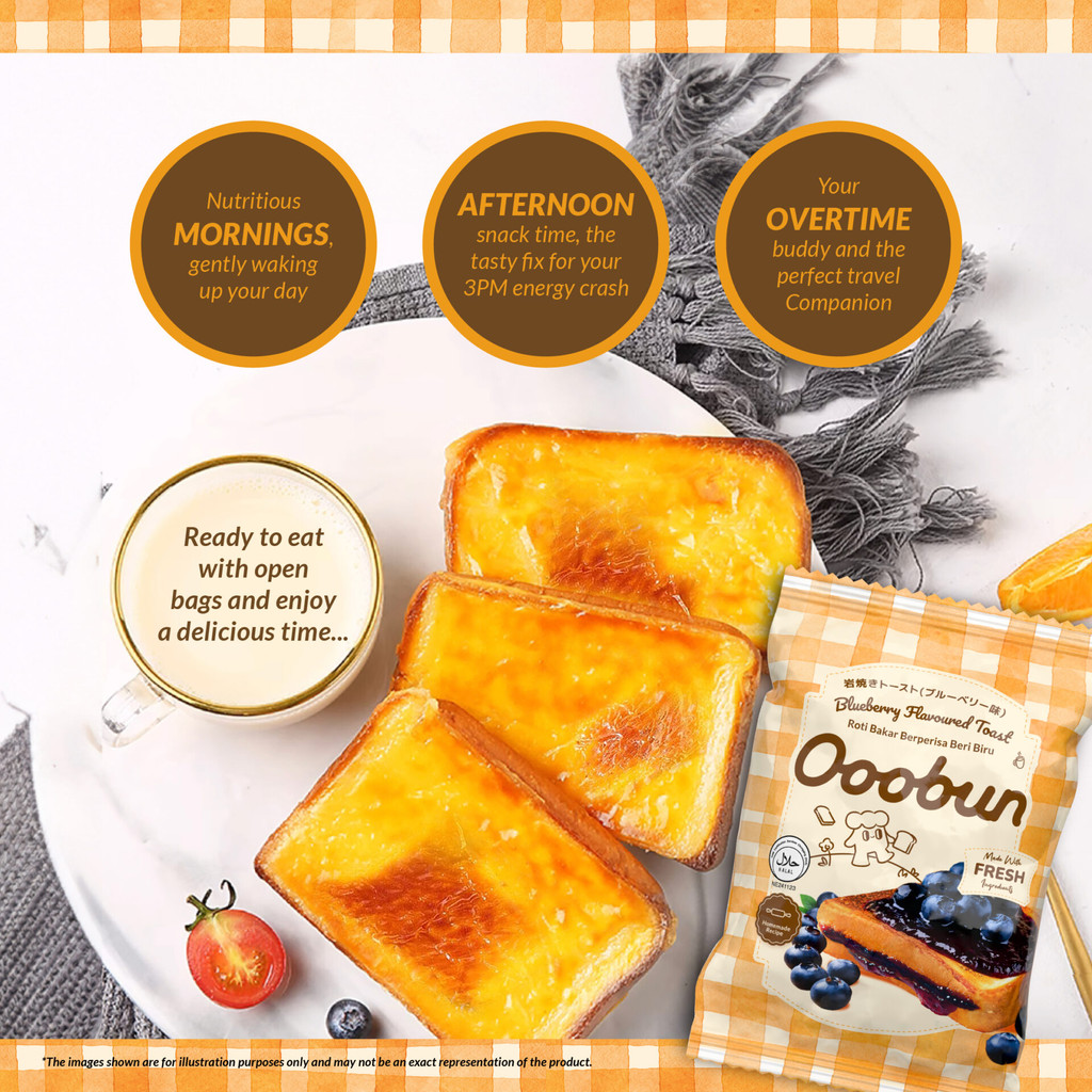 Ooobun Japanese Toasts & Soufflé Cakes | ROTI BAKAR @Blueberry ...