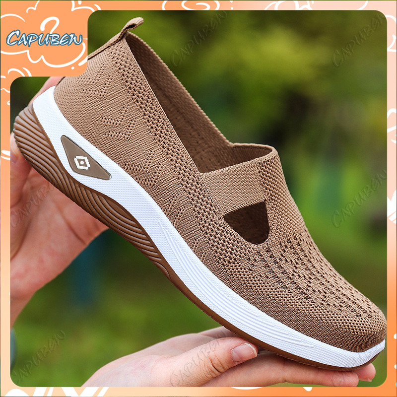 CAPUBEW Shoes for Women Breathable Korean for Women Lightweight Loafers ...