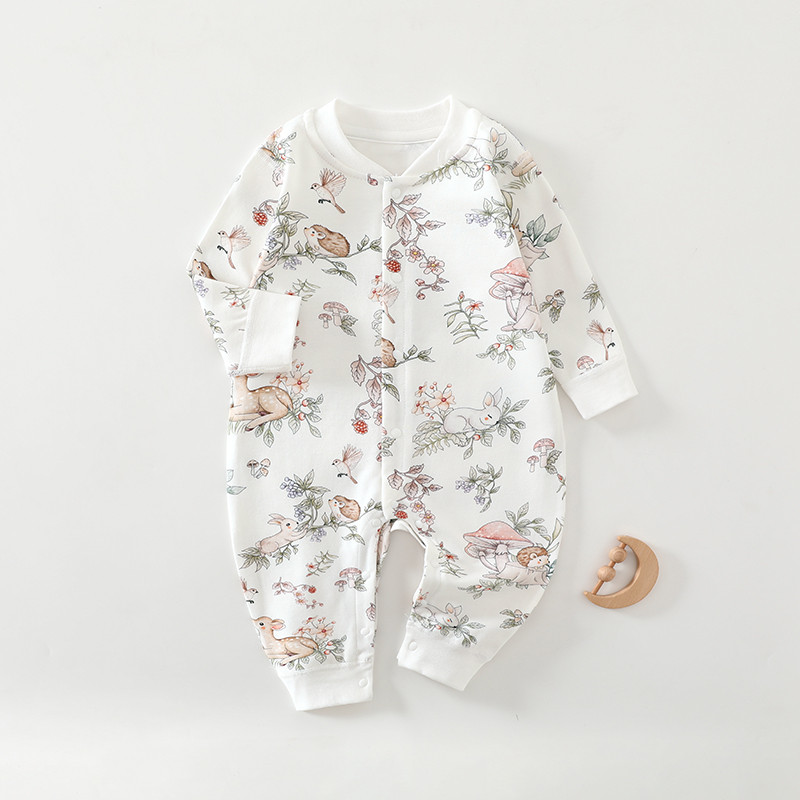 New Style Baby Jumpsuit Spring Autumn Four Seasons Newborn Clothes ...