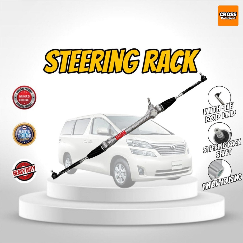 (FULL NEW) (NOT RECOND) STEERING RACK TOYOTA VELLFIRE ANH20 (2008-2014 ...
