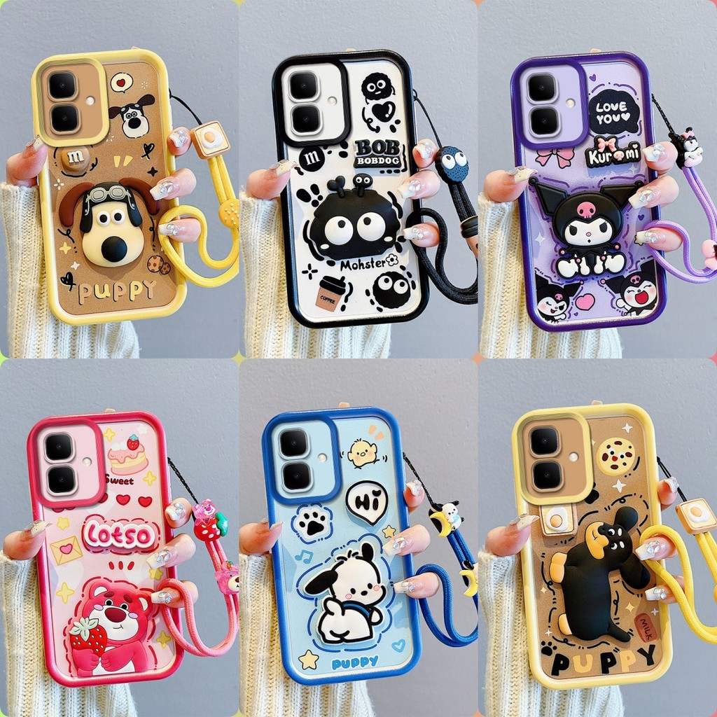 Casing INFINIX SMART 10 patung pelekat comel phone casing | Shopee Malaysia