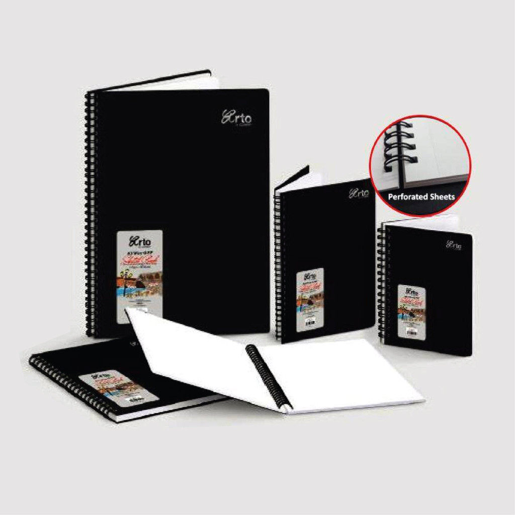 Campap Arto Wire-O Sketch Book 110gsm (60sheets) | Shopee Malaysia