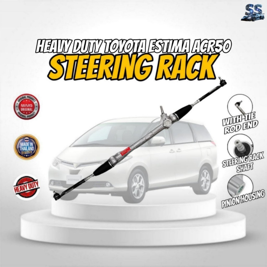 (FULL NEW) (NOT RECOND) STEERING RACK TOYOTA ESTIMA ACR50 2006 ABOVE ...