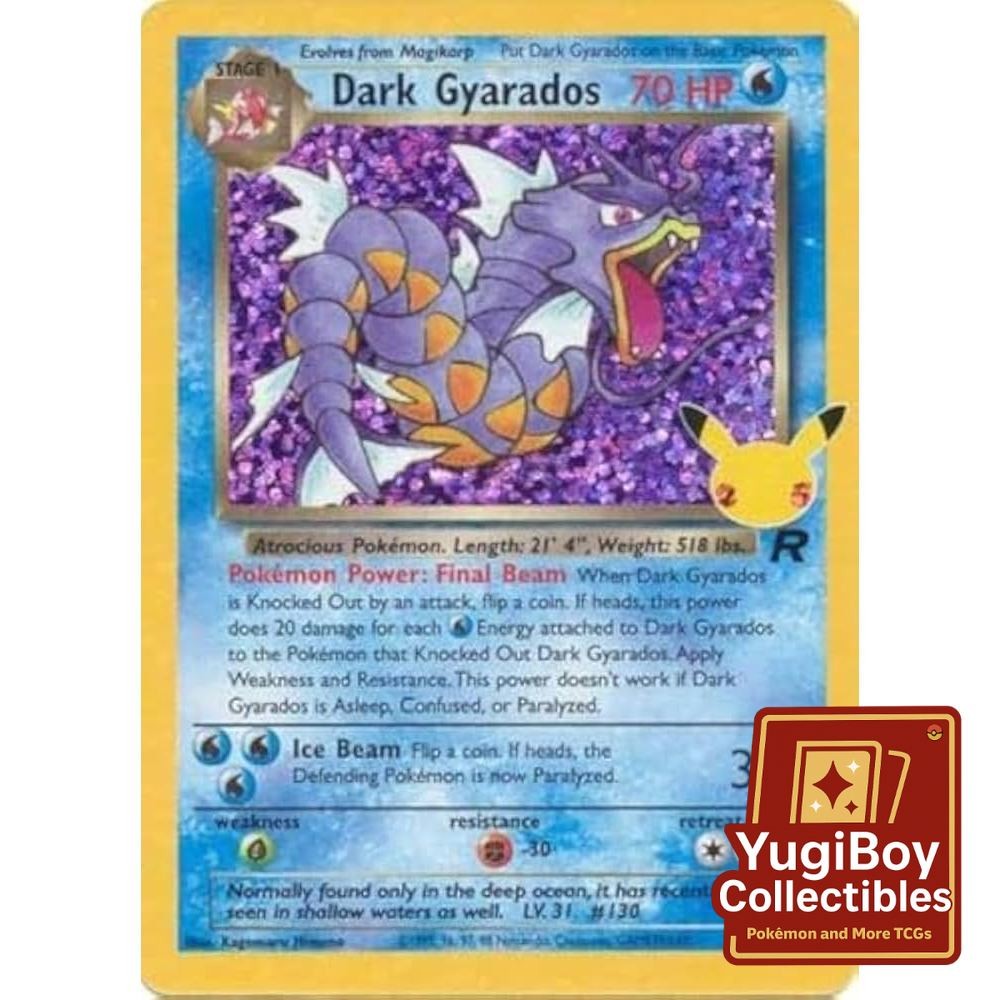 Dark Gyarados 8/82 Holo – Celebrations Classic Collection (25th Anniversary)