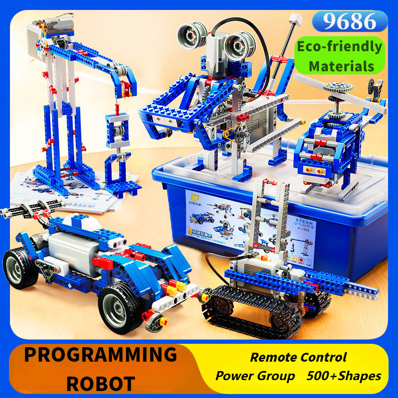 9686 Educational programming robot Robotic Block Electric