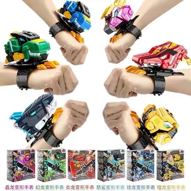 Power Rangers Dino Charge Minibots Transforming Watch Original 3 Sound ...