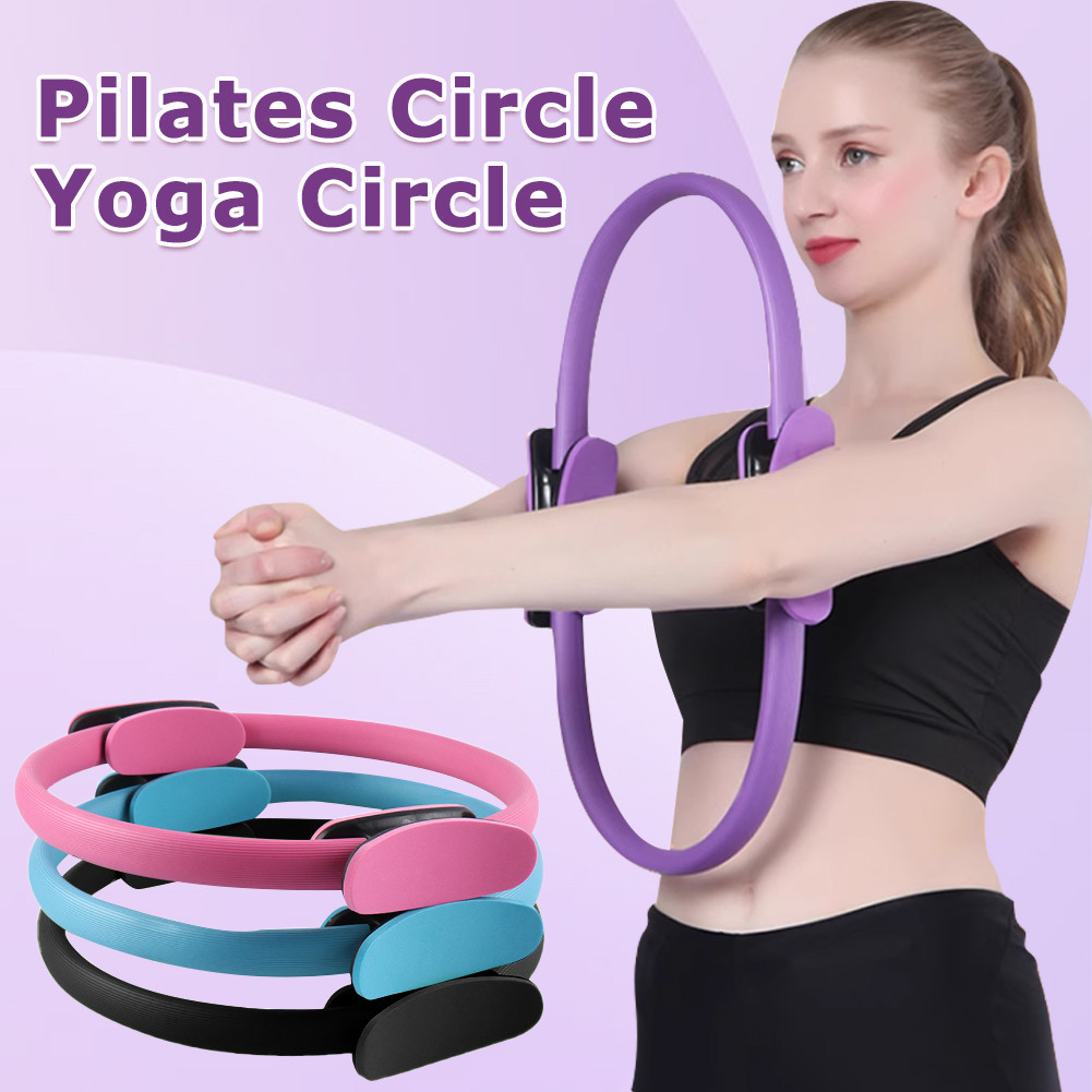Pilates ring, open back fitness yoga elastic ring,leg clipper,middle ...