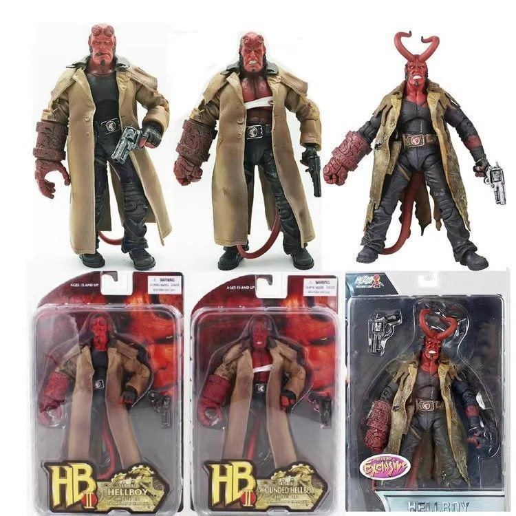 Original Hellboy 7inch Super Action Figure Model Toy Display | Shopee ...