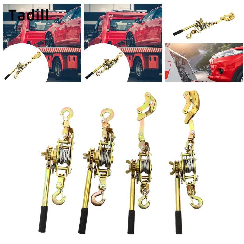 [dksqer] Rope Puller, Steel Rope Pulling Tool, Lifting, Heavy-duty Hand ...