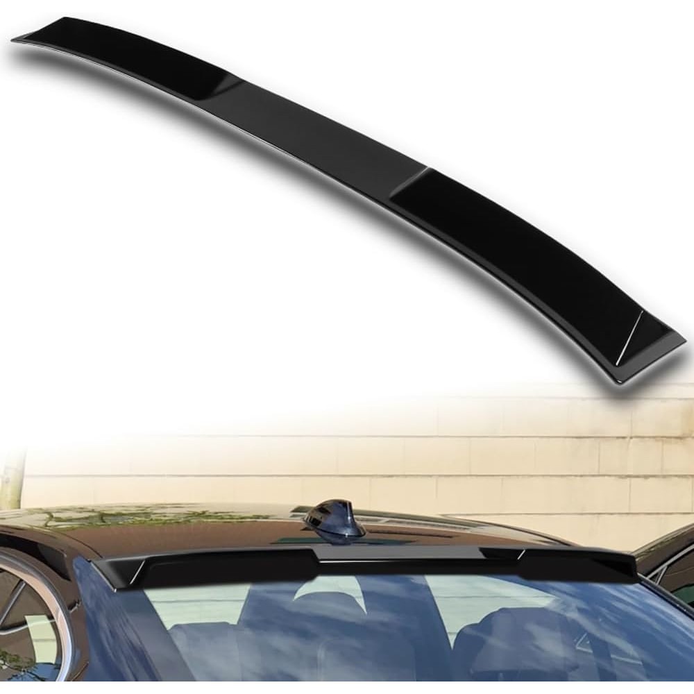 Q1-TECH, Rear Window Roof Spoiler Compatible with BMW 5-Series G30 F90 ...
