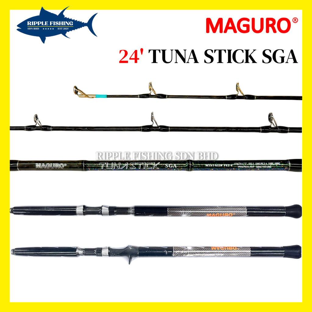 2024 MAGURO fishing rod TUNA STICK SGA Bottom Jigging Spinning ...