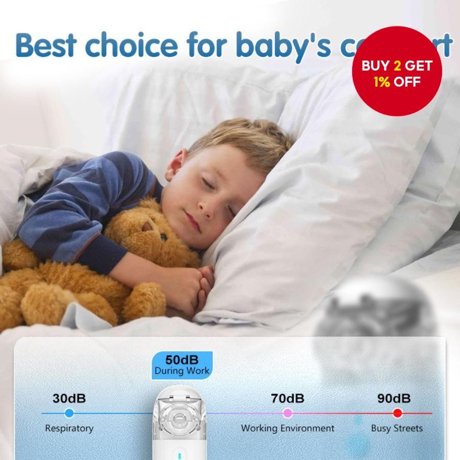New Portable Handheld Medical Nebulizer for Adults and Children ...