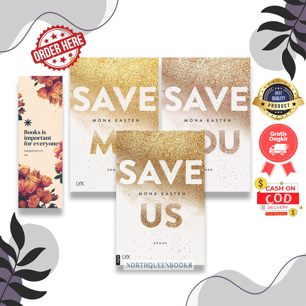 Save Me Save You Save Us by Mona Kasten (German/English/Indonesia