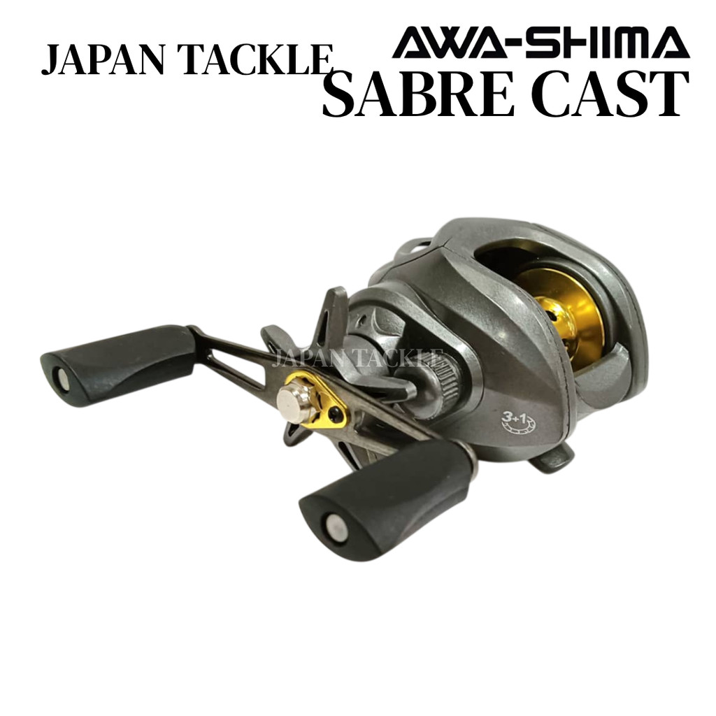 awa shima baitcasting reel Turquoise Excellence HX 3000 FD Spin Sports & Outdoors REEL, AWA-SHIMA UNIQUE CASTING -