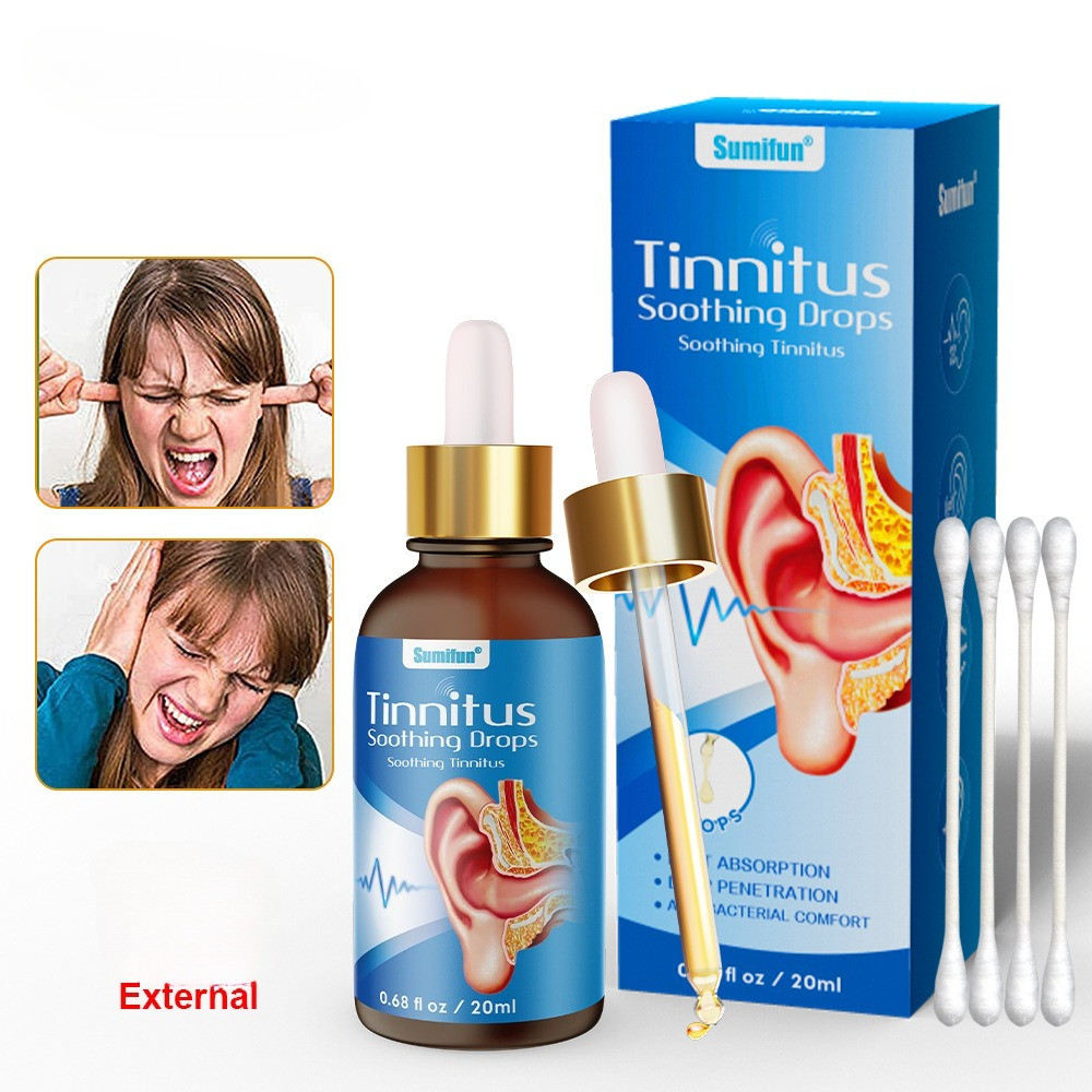 20ml Ear Ringing Relieving Ear Drops Tinnitus Deafness Ear Swelling ...