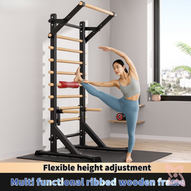 Wooden Rib Frame Dance Room Leg Press Stretch Adult Frame Adjustable ...