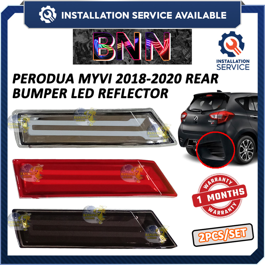 [Installation Provided] Myvi GEN3 G3 2018-2020 Facelift LED Rear Bumper ...