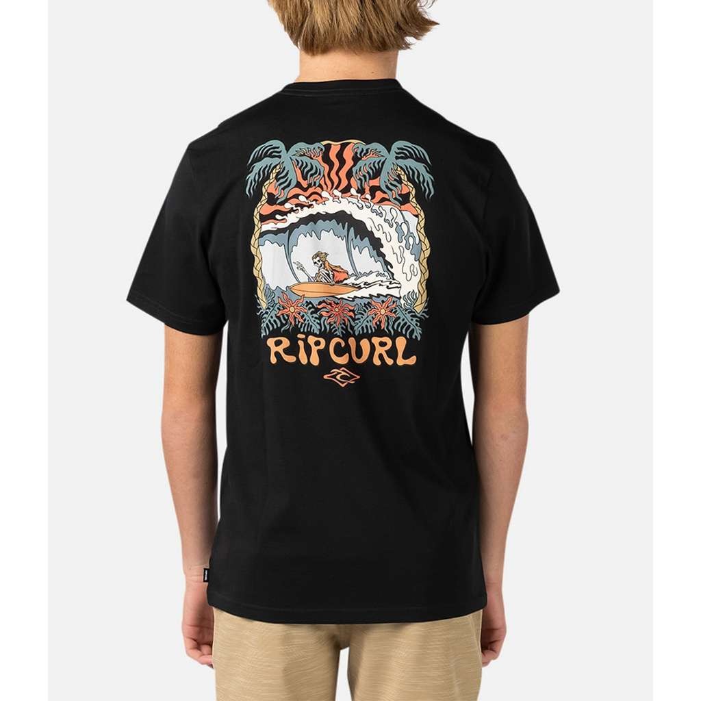 Rip Curl Graphic T-shirt Fashion Classic Short Sleeve 100%Cotton Casual ...