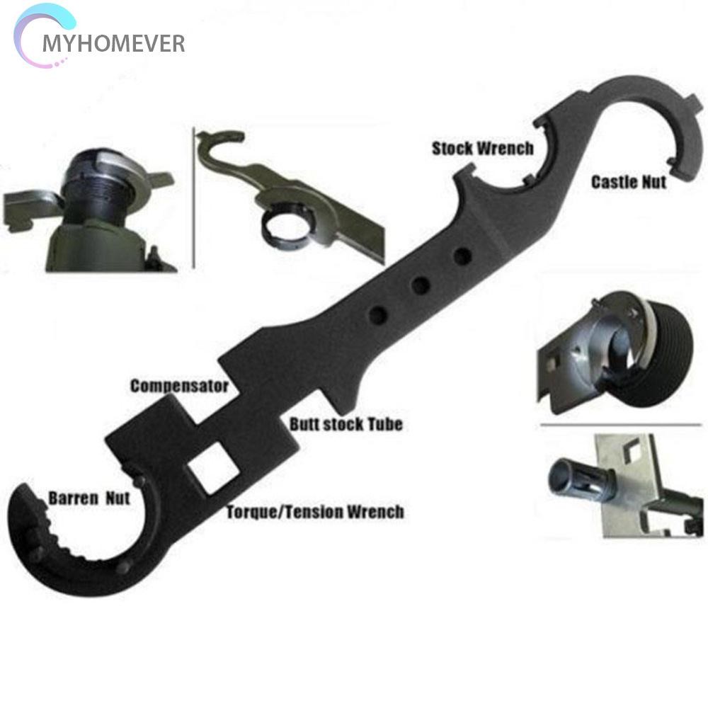 Multi-Function Wrench Multi Barrel Nut Spanner 40CR Steel Armored ...