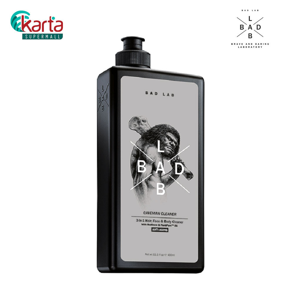 BAD LAB 3-in-1 Hair, Face & Body Cleaner (Anti Aging) 400ml | Shopee ...