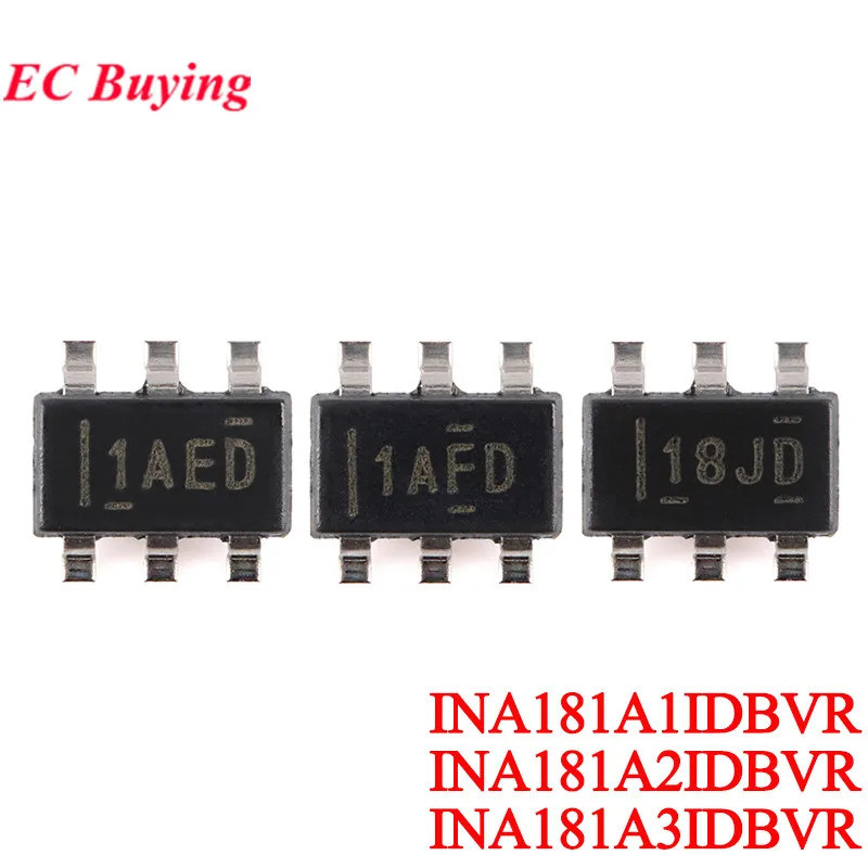 5Pcs/lot INA181 INA181A2IDBVR INA181A3IDBVR INA181A1IDBVR INA181A ...
