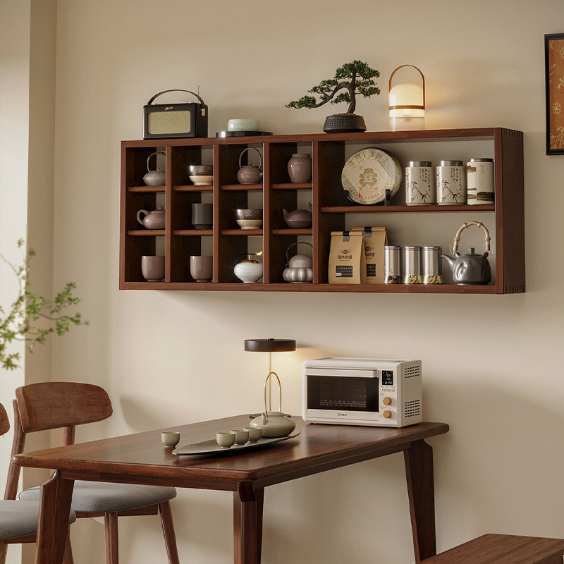 Wall Hanging Decoration Rack All Solid Wood Cup Holder Coffee Cup Rack ...