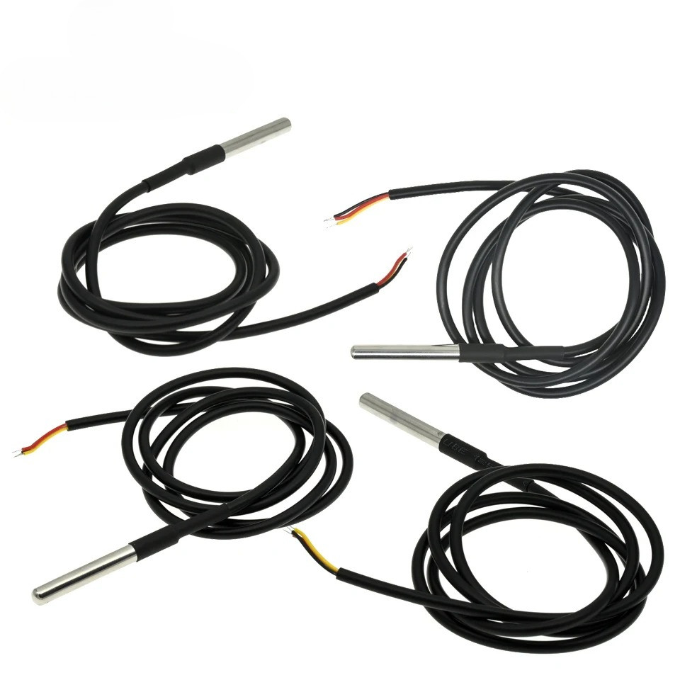 DS18B20 Waterproof Thread Temperature Probe Temperature Sensor ...