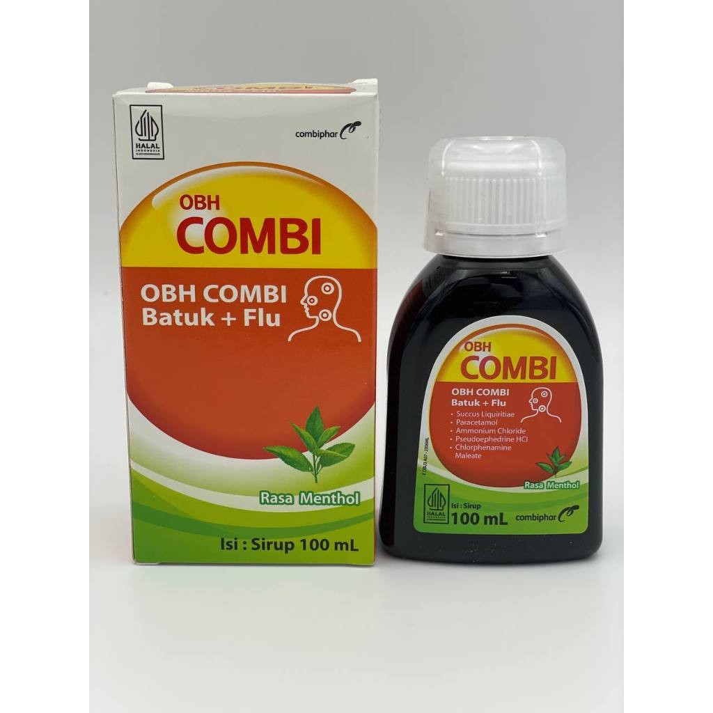 OBH COMBI BATUK & FLU RASA MENTHOL 100ML | Shopee Malaysia